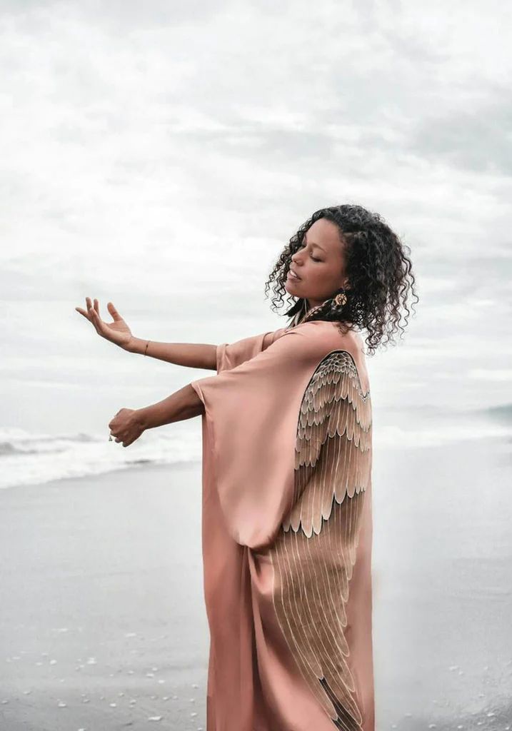 Elegant Seaside Kimono eebf
