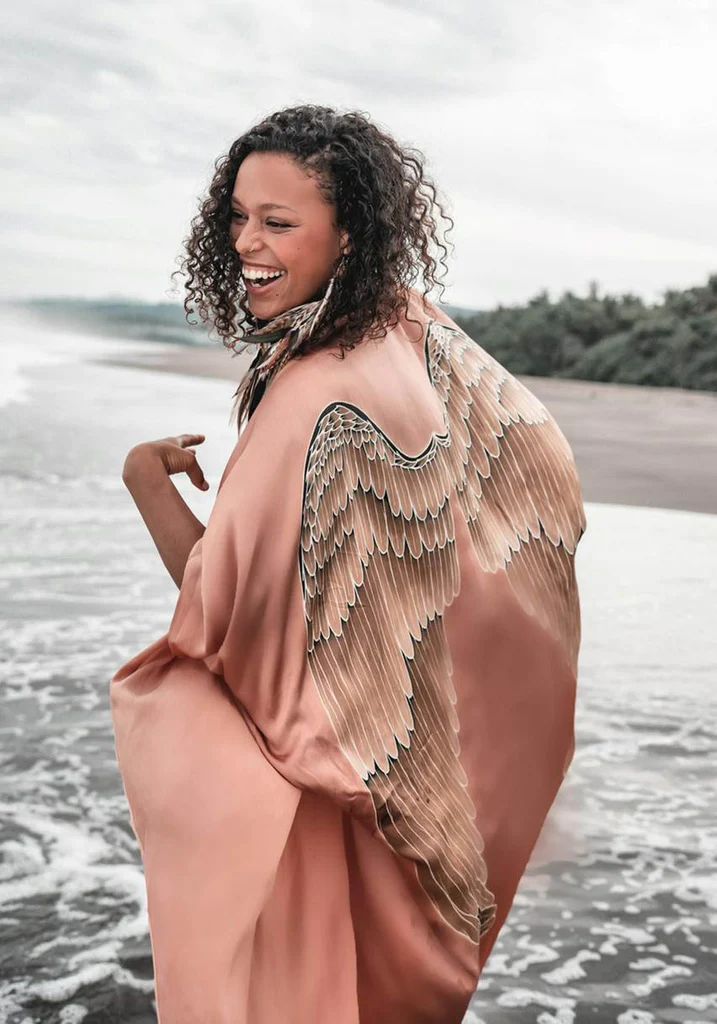 Elegant Seaside Kimono eebf