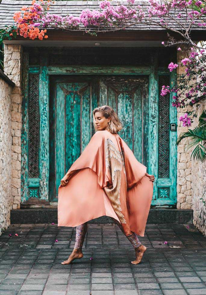Elegant Seaside Kimono eebf