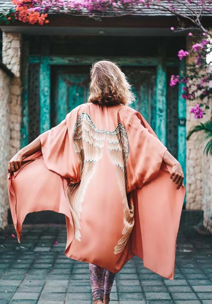 Elegant Seaside Kimono eebf